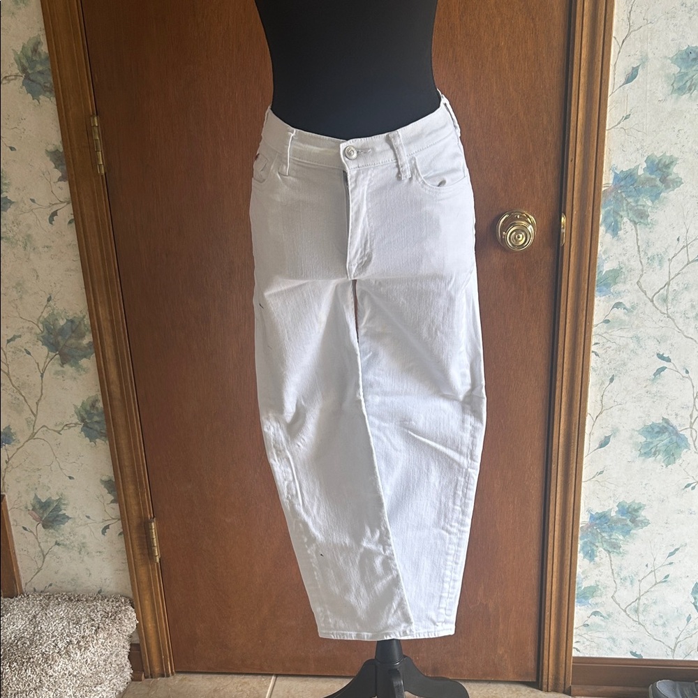 Hudson Jeans Women's Straight Leg White Jeans